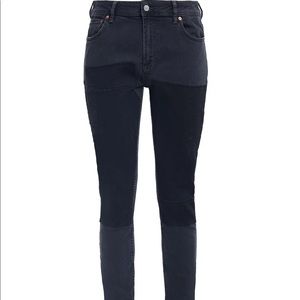 Acne studios Bla Konst Climb black patch jean